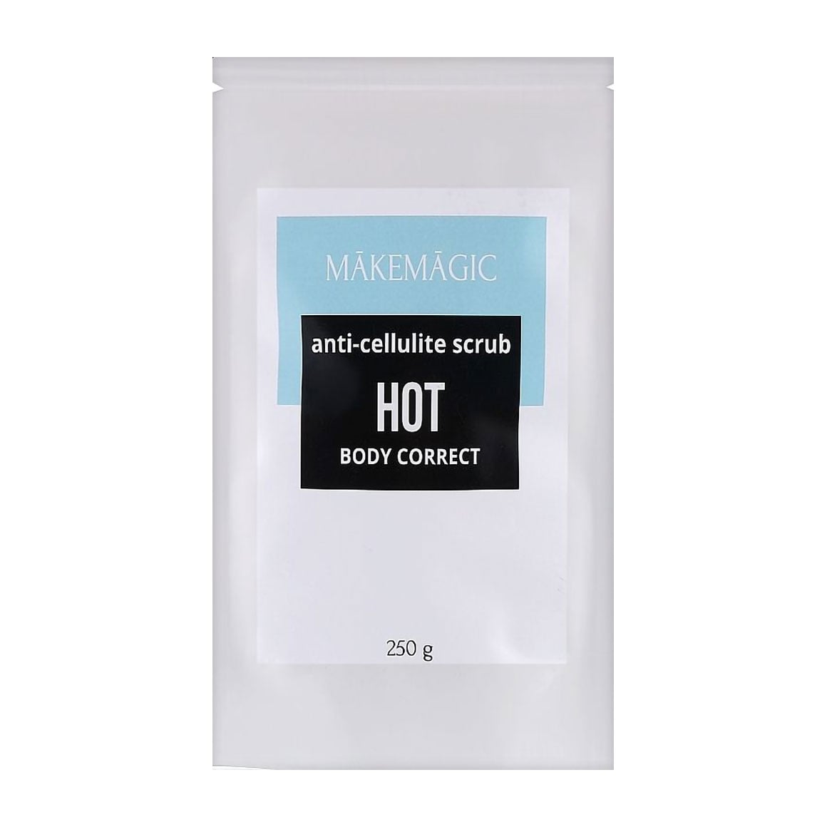 Антицелюлітний скраб для тіла MAKEMAGIC Hot Body Correct Anti-Cellulite Scrub, 250 г